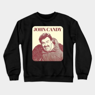 john candy retro black Crewneck Sweatshirt